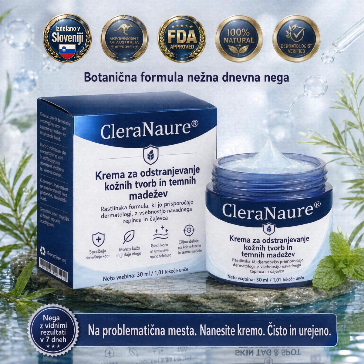 𝐂𝐥𝐞𝐫𝐚𝐍𝐚𝐮𝐫𝐞® 7-𝐃𝐚𝐲 𝐊𝐫𝐞𝐦𝐚 𝐳𝐚 𝐨𝐝𝐬𝐭𝐫𝐚𝐧𝐣𝐞𝐯𝐚𝐧𝐣𝐞 𝐤𝐨𝐳̌𝐧𝐢𝐡 𝐢𝐳𝐫𝐚𝐬𝐭𝐤𝐨𝐯 𝐢𝐧 𝐩𝐞𝐠 (𝐟𝐨𝐫𝐦𝐮𝐥𝐚 𝐛𝐫𝐞𝐳 𝐛𝐨𝐥𝐞č𝐢𝐧 𝐢𝐧 𝐛𝐫𝐞𝐳 𝐛𝐫𝐚𝐳𝐠𝐨𝐭𝐢𝐧)