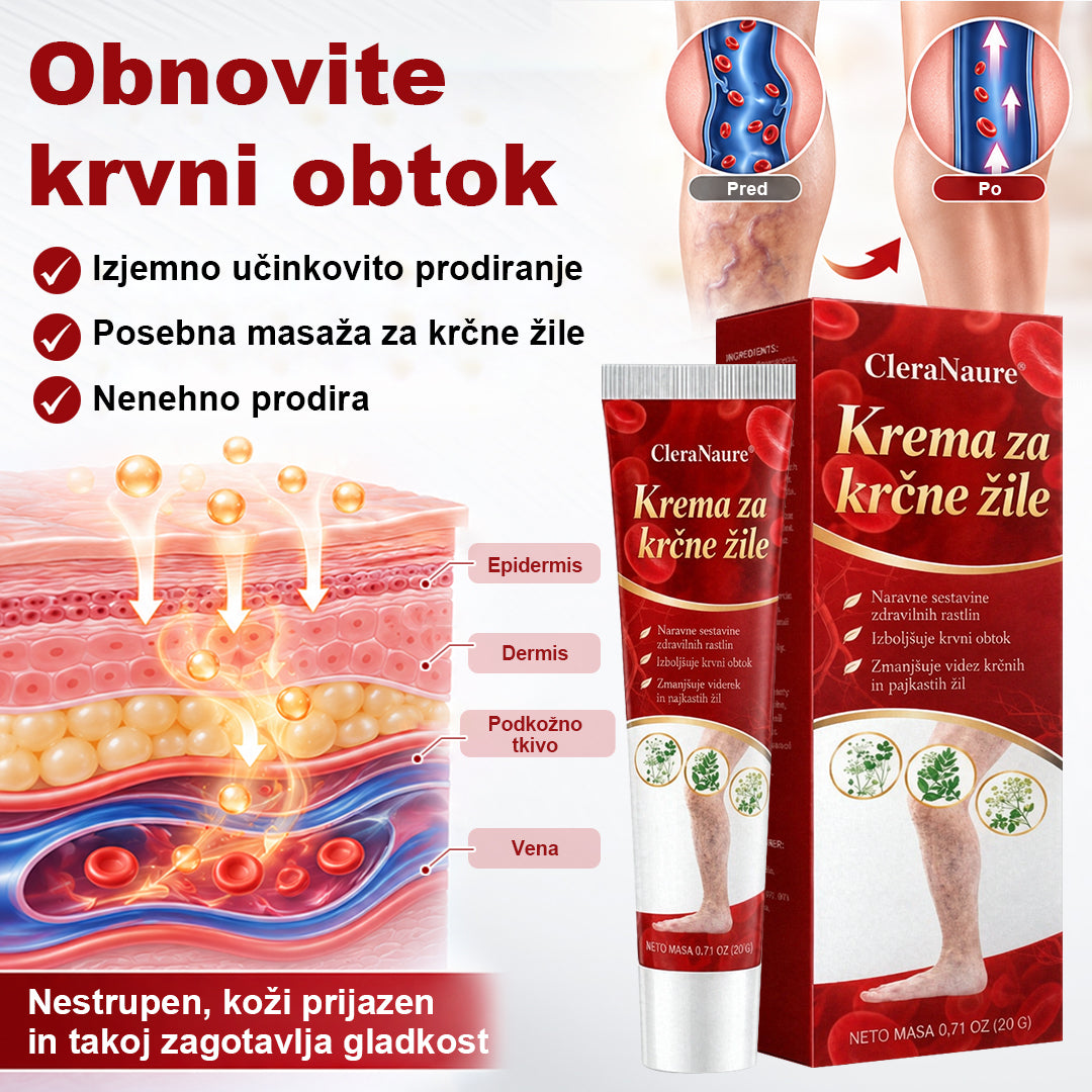 CleraNaure® krema za krčne žile