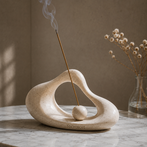 Torvetcut Organic Arch Balance Sculptural Incense Holder